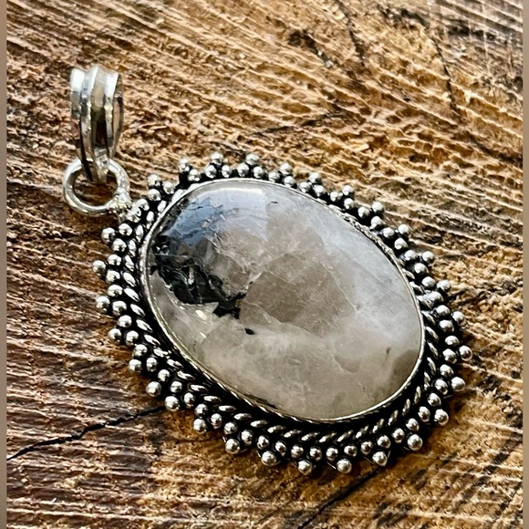 Rainbow Moonstone “The Visionary Stone” Pendant - Picture 3 of 6